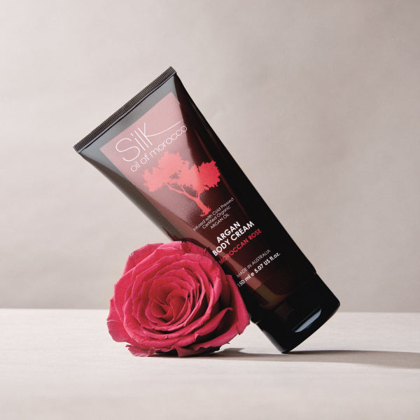 Moroccan Rose Argan Body Cream with Pentavitin