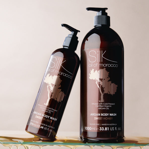 Sweet Honey Argan Body Wash