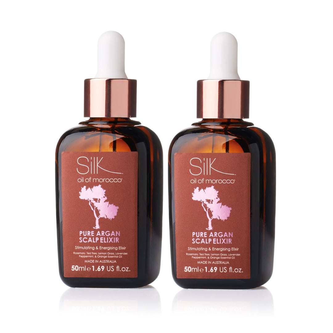 Pure Argan Scalp Stimulating & Energising Elixir Duo