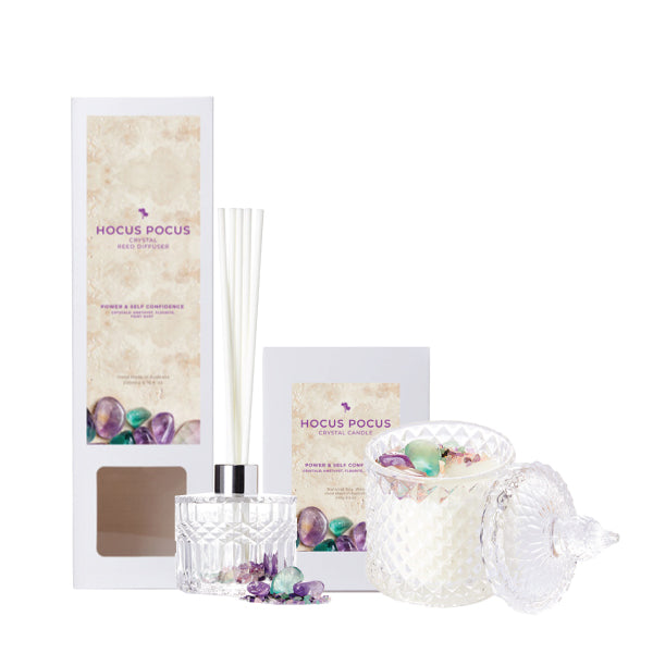 HOCUS POCUS Crystal Candle & Diffuser Trade Value Pack