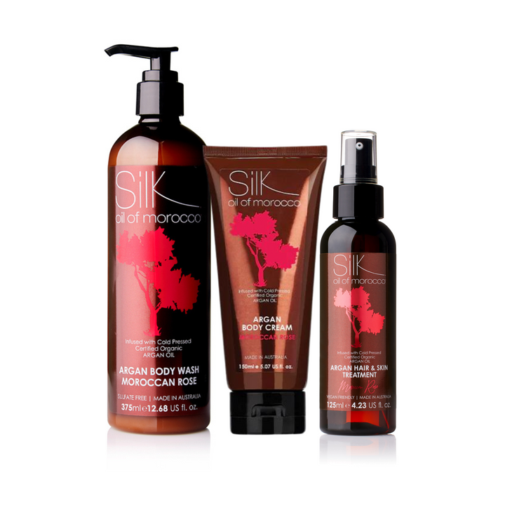 Moroccan Rose Silky Skin Trio