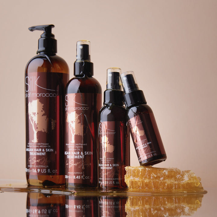 Sweet Honey Argan Hair & Skin Treatment