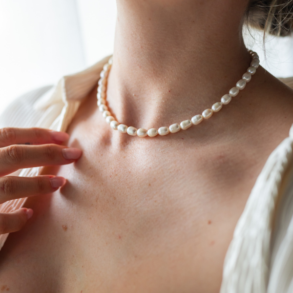 Madonna Freshwater Pearl Necklace