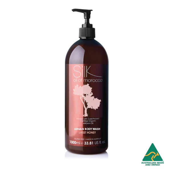 Sweet Honey Argan Body Wash