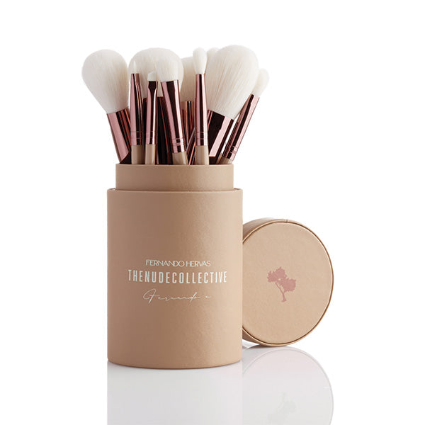 10 Piece Vegan Brush Set  | Silk x Fernando Hervas