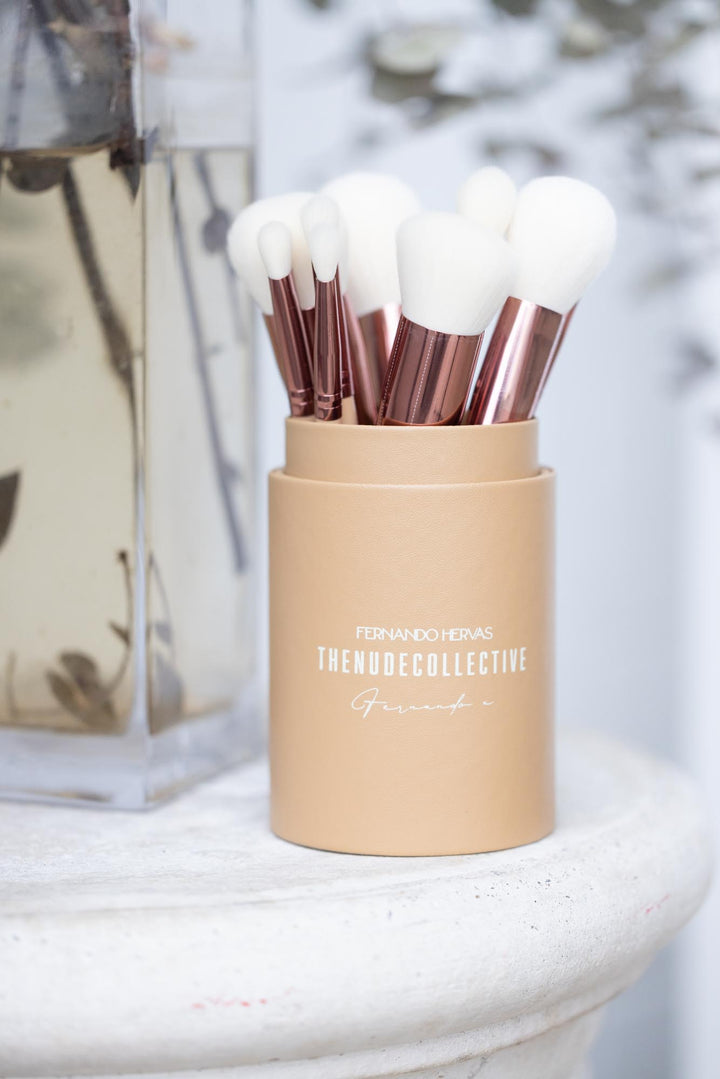 10 Piece Vegan Brush Set  | Silk x Fernando Hervas