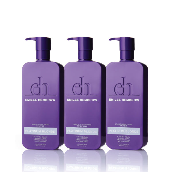 Platinum Blonde Damage Repair Toning Trio