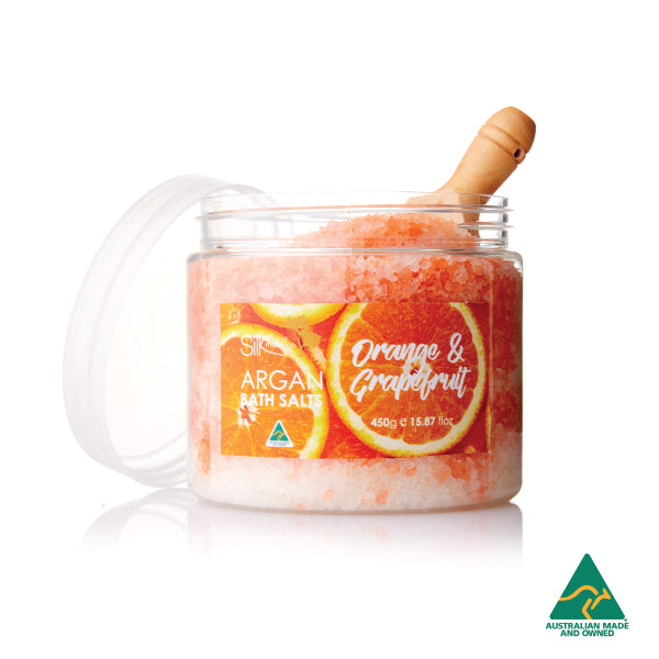 Orange & Grapefruit Argan Bath Salts