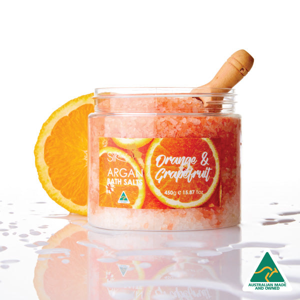 Orange & Grapefruit Argan Bath Salts