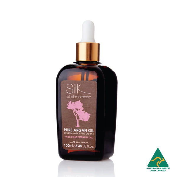 Pure Argan Oil with Rose Essential Oil