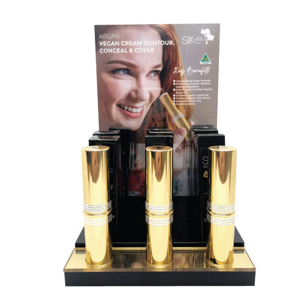 Argan Vegan Cream Concealer Display Stand