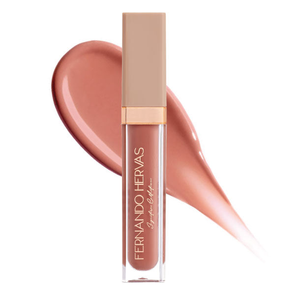 Nude 5 (Mid Tone Rosy Nude) Lip Shine Argan Gloss by Fernando Hervas