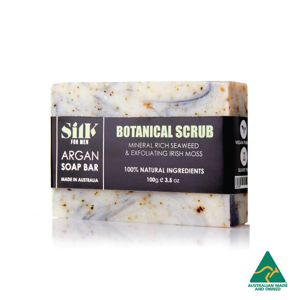 Botanical Scrub Argan Soap Bar